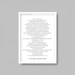 Lay Me Down | Sam Smith Lyrics Quote Print